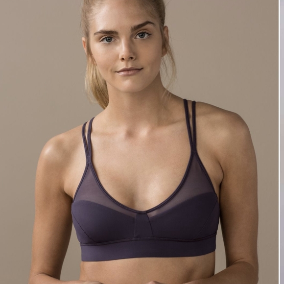 lululemon athletica Tops - Lululemon Anew Bra Black Currant